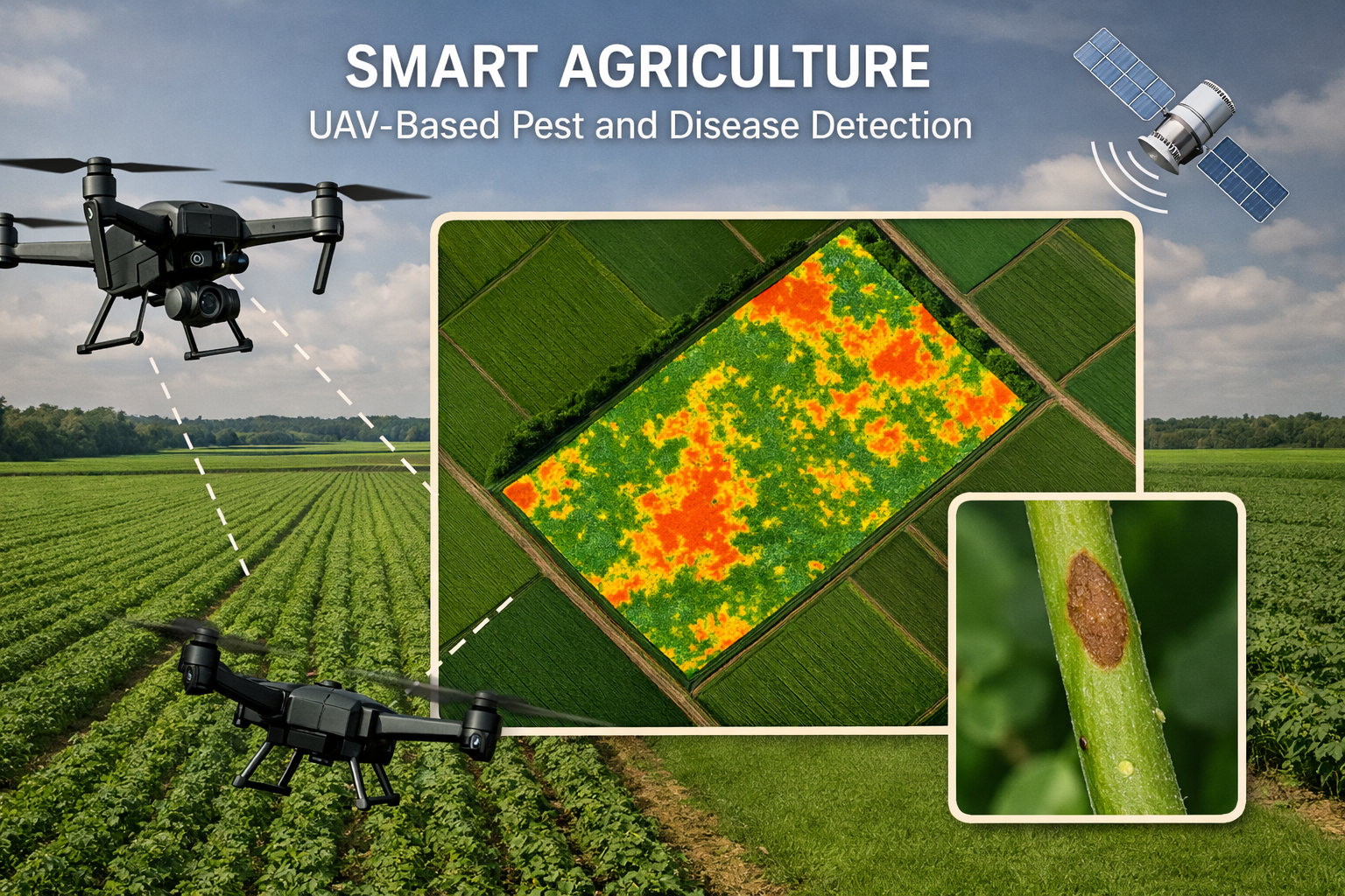 Smart Agriculture – UAV-Based Pest & Disease Detection